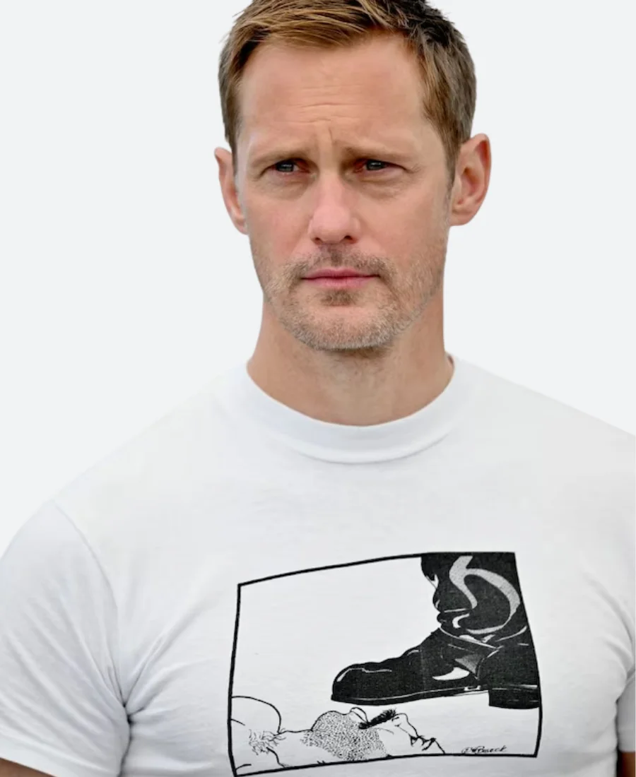 78th Annual Cannes Film Festival Alexander Skarsgard T-Shirt Zoom Angle Image