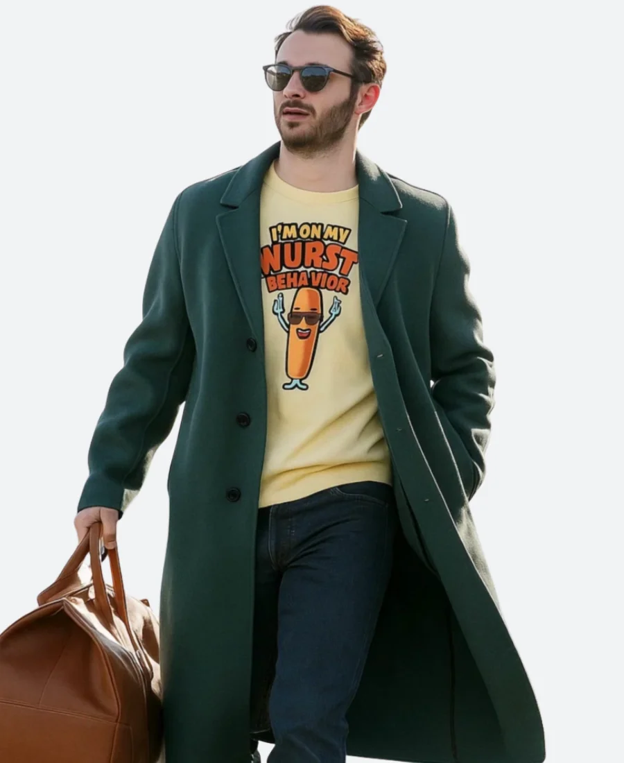A Very Jonas Christmas Kevin Jonas Trench Coat Full Image