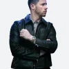 A Very Jonas Christmas Nick Jonas Leather Jacket