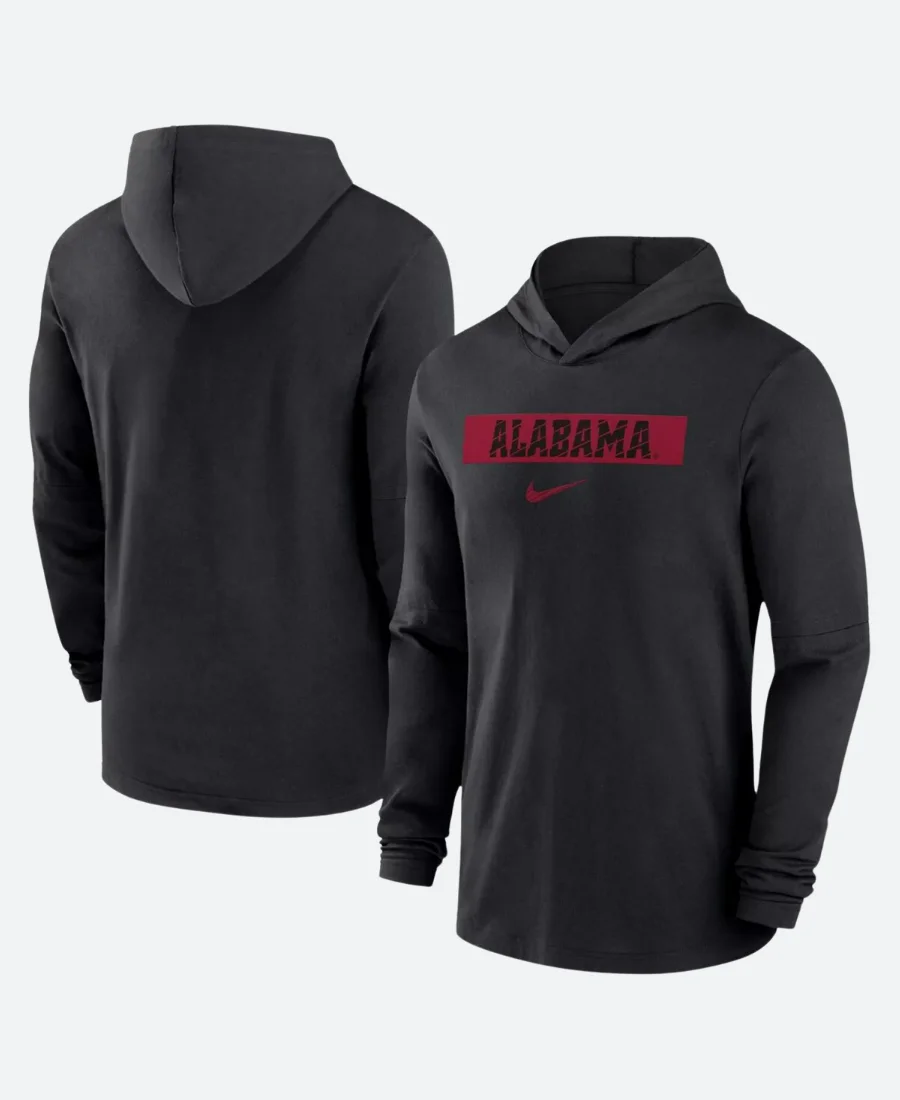 Alabama Crimson Tide Kalen Deboer Hoodie Front & Back Image