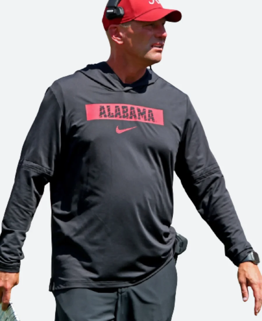Alabama Crimson Tide Kalen Deboer Hoodie Full Image
