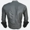 Batman Arkham Knight Leather Jacket Back Image