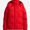Best Christmas Ever Heather Sanders Puffer Jacket Front Image