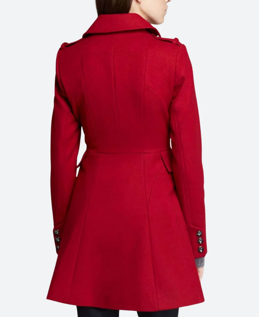 Christmas At Pemberley Manor Elizabeth Bennett Coat Back Image