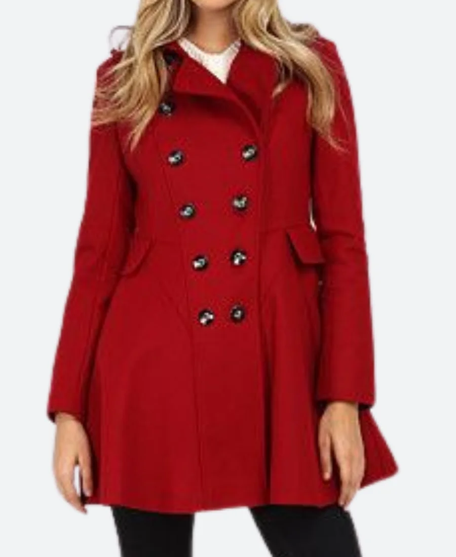 Christmas At Pemberley Manor Elizabeth Bennett Coat Full Image