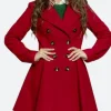 Christmas At Pemberley Manor Elizabeth Bennett Coat Zoom Image