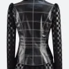 Cruella De Vil Leather Jacket Back Image
