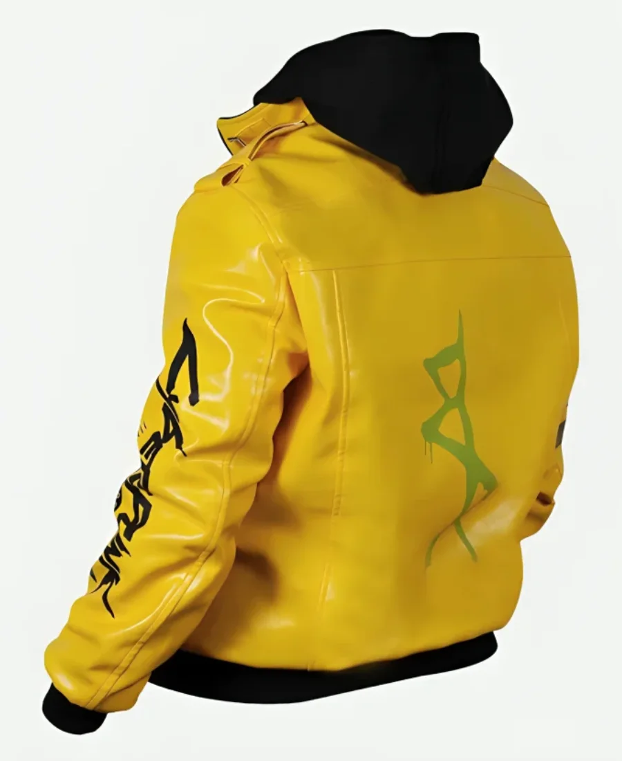 Cyberpunk Edgerunners David Martinez Leather Jacket Back Image