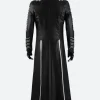 Devil May Cry 3 Vergil Leather Trench Coat Bacak Image