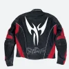 F1 Grand Prix Patrick Habirora Leather Jacket Back Image
