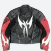 F1 Grand Prix Patrick Habirora Leather Jacket Front Image