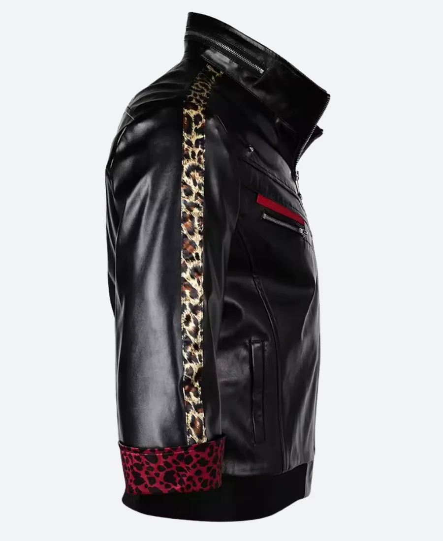 Final Fantasy VII Remake Leslie Kyle Leather Jacket Right Arm Image