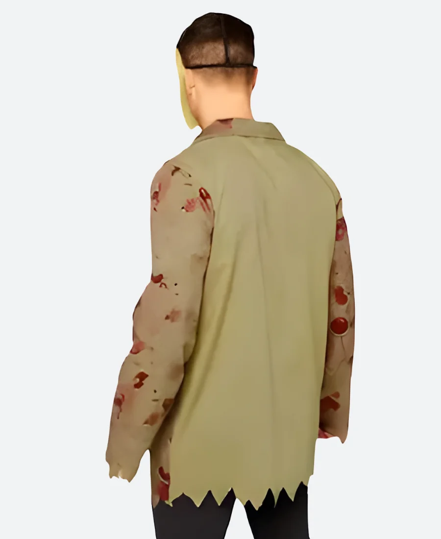 Friday The 13th Halloween Jason Voorhees Jacket Back Image