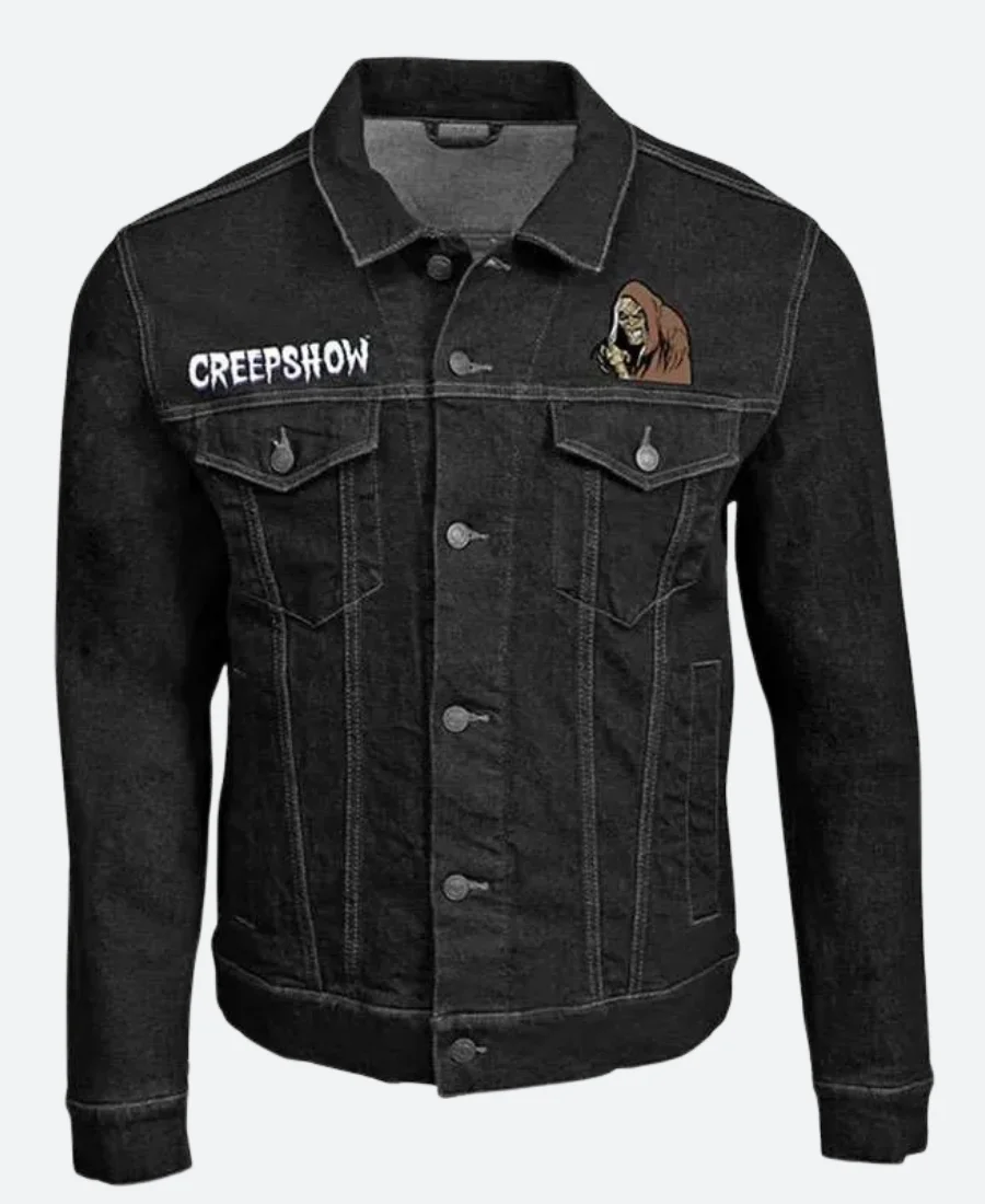 Halloween Creepshow Trucker Jacket Front Image