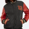 Halloween Friday The 13th Varsity Jacket Front Image