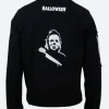 Halloween Michael Meyers Trucker Jacket Back Image