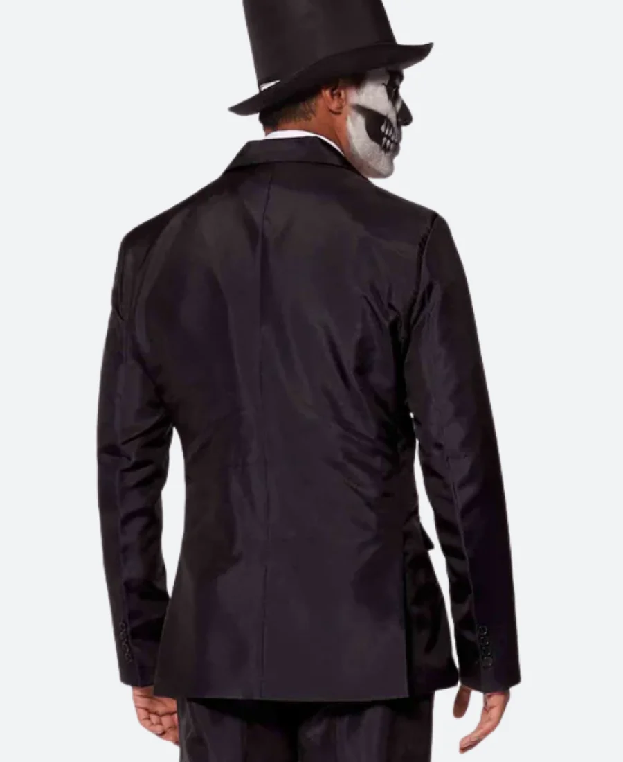 Halloween Skeleton Blazer Back Image