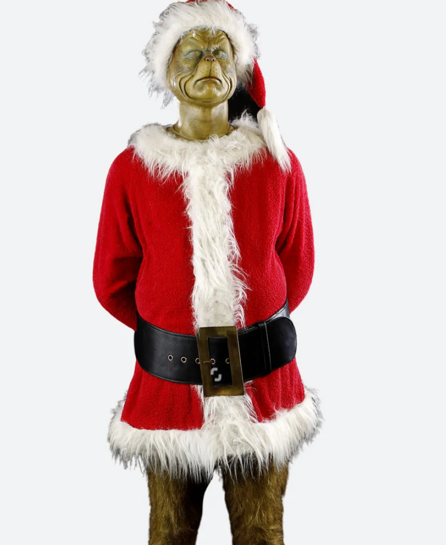 How The Grinch Stole Christmas Jim Carrey Coat Front