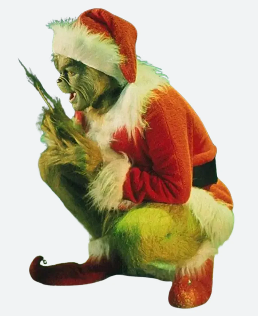 How The Grinch Stole Christmas Jim Carrey Coat Side Image