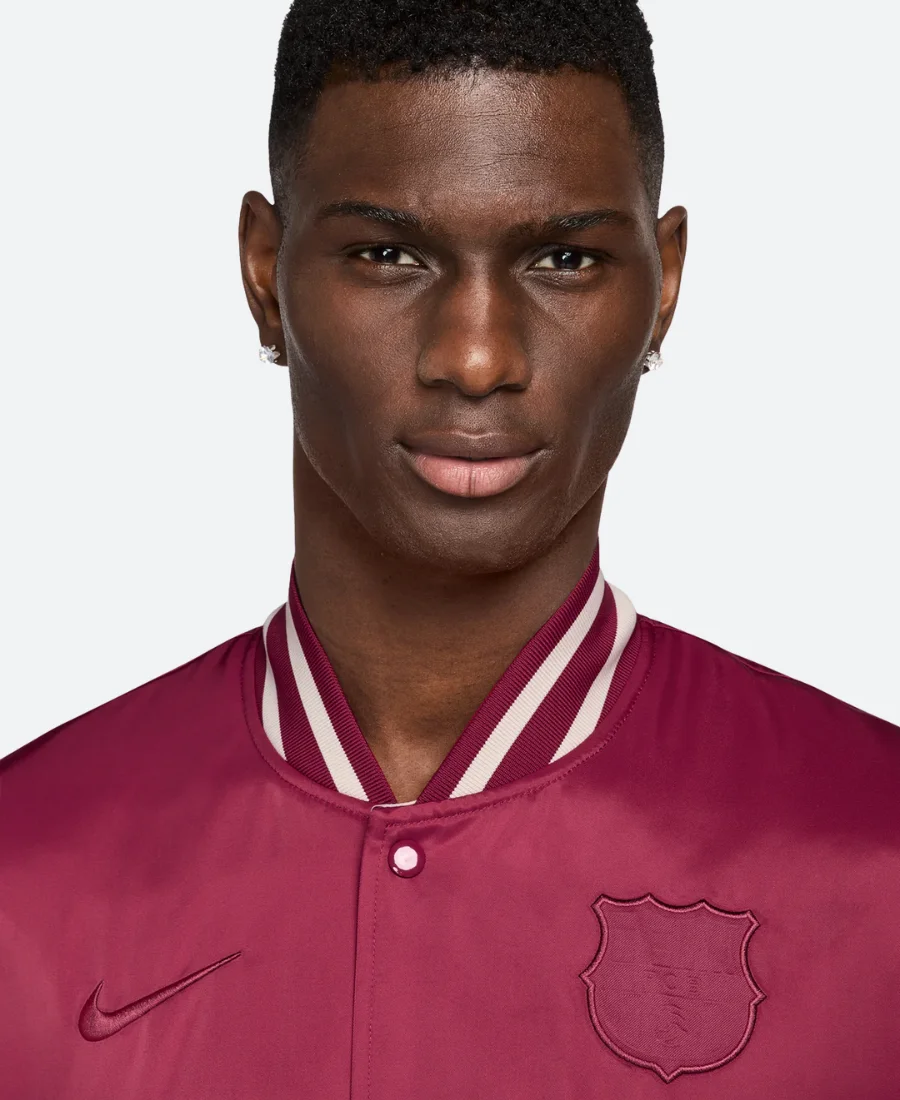 LaLiga 2025 FC Barcelona Varsity Jacket