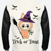 Labubu Trick Or Treat Varsity Jacket Back Image