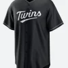 Minnesota Twins Black Lights Out Jersey Front Image