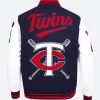 Minnesota Twins Varsity Jacket Front Image Back Image