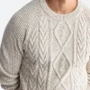 Murder In A Small Town S02 Cable Knit Cardigan Zoom Image