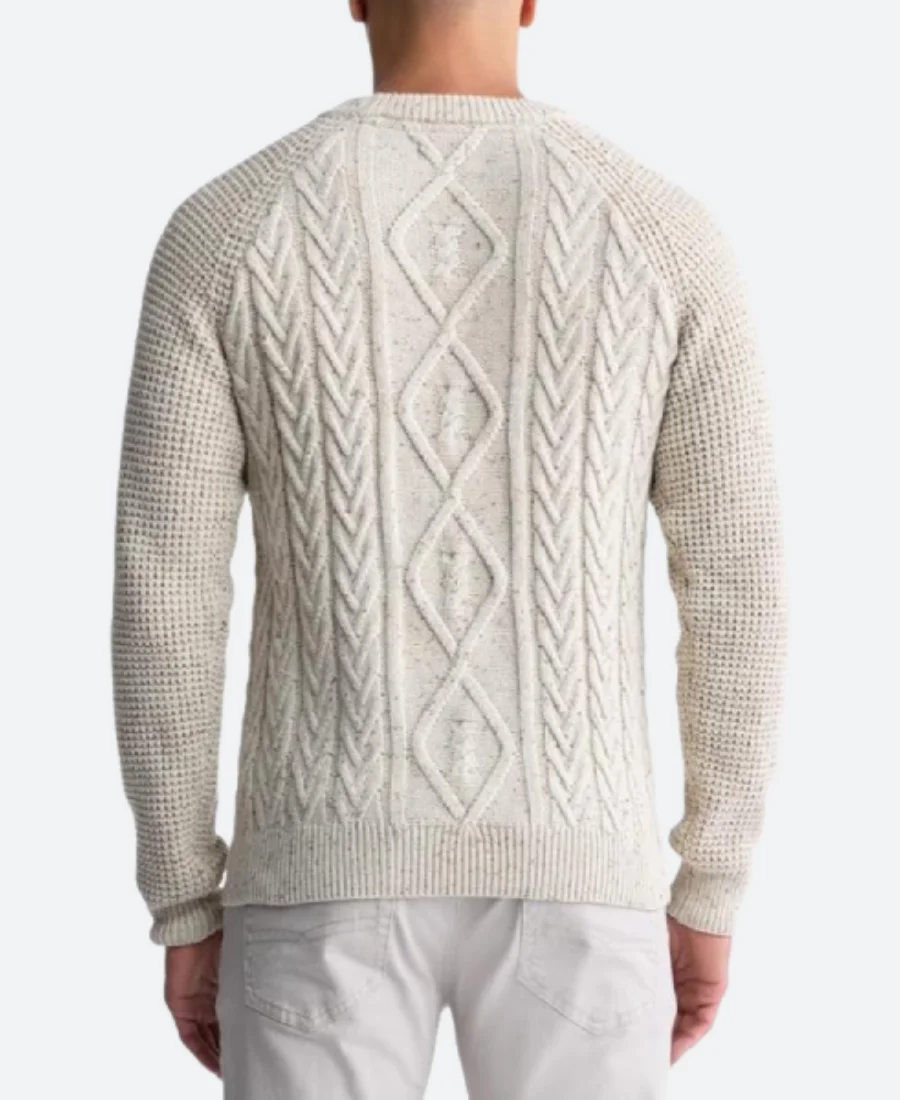 Murder In A Small Town S02 Cable Knit Cardigan ack Image