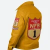NFR Las Vegas Logan Hay Leather Jacket Cross Image