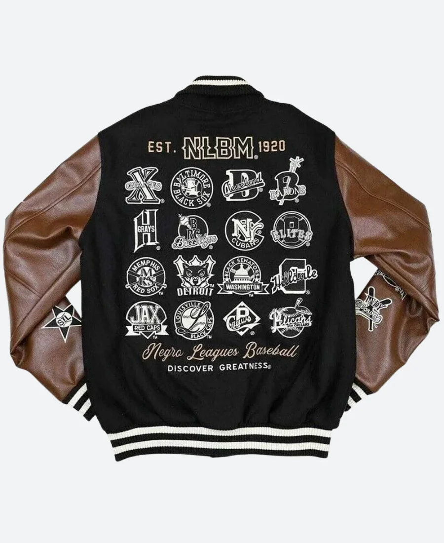 Negro League Varsity Jacket Back Image