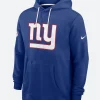 New York Giants Initial Home Hoodie Front Image