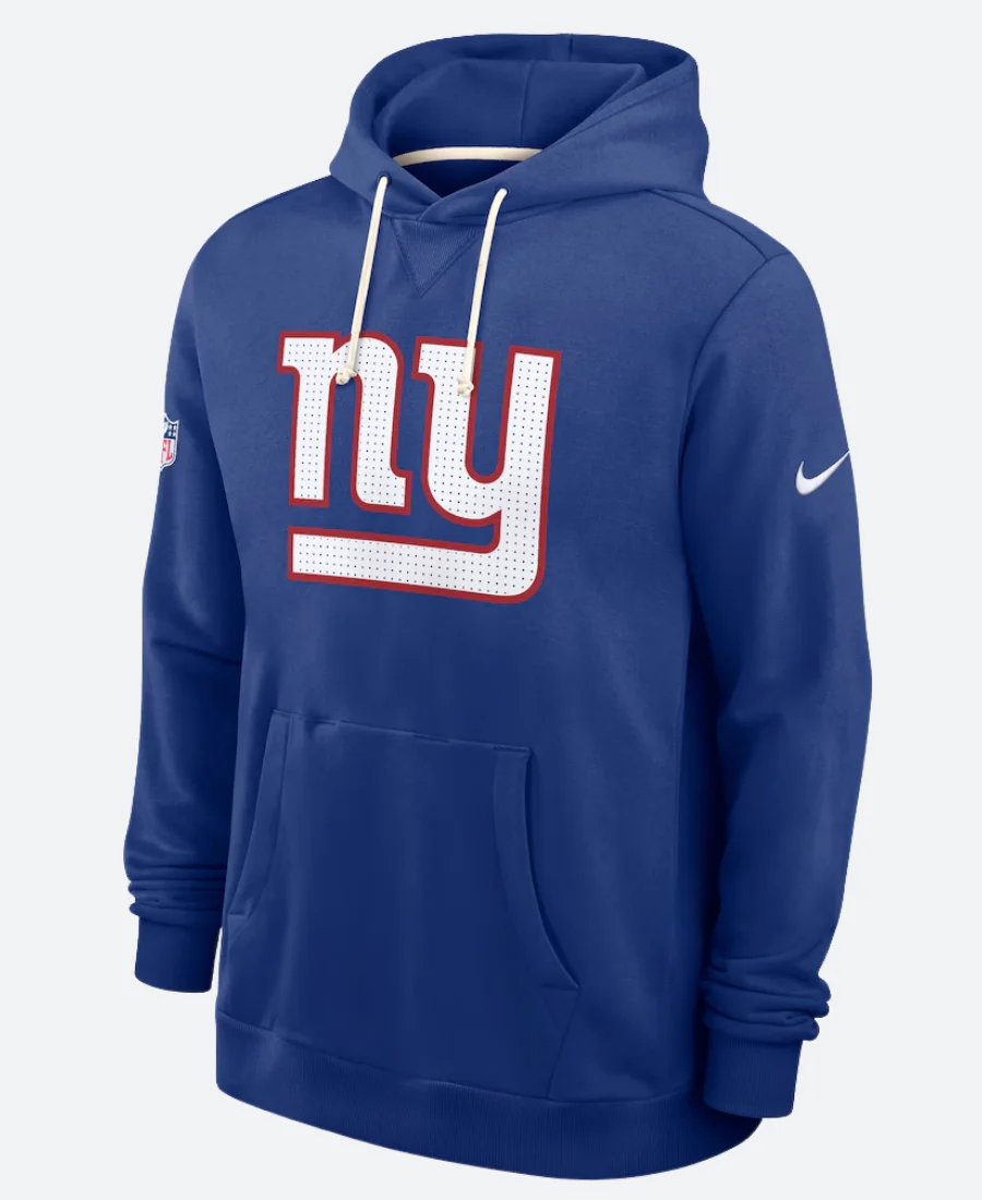 New York Giants Initial Home Hoodie Front Image
