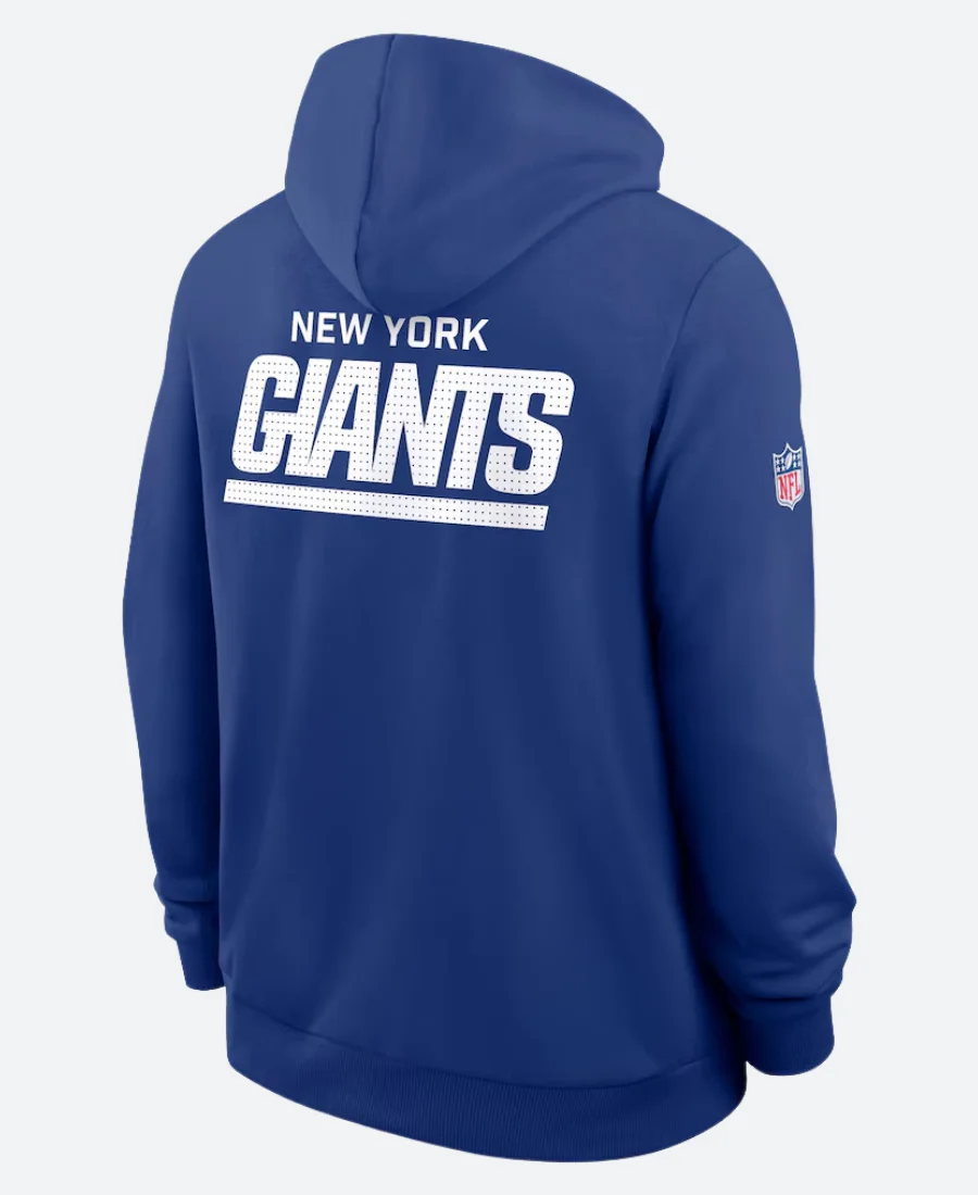 New York Giants Initial Home Hoodie back image