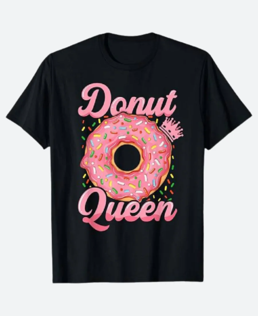 On Brand With Jimmy Fallon Donut Queen T-Shirt Front Image