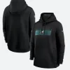 Philadelphia Eagles Nick Sirianni Sideline Hoodie Front & back Image
