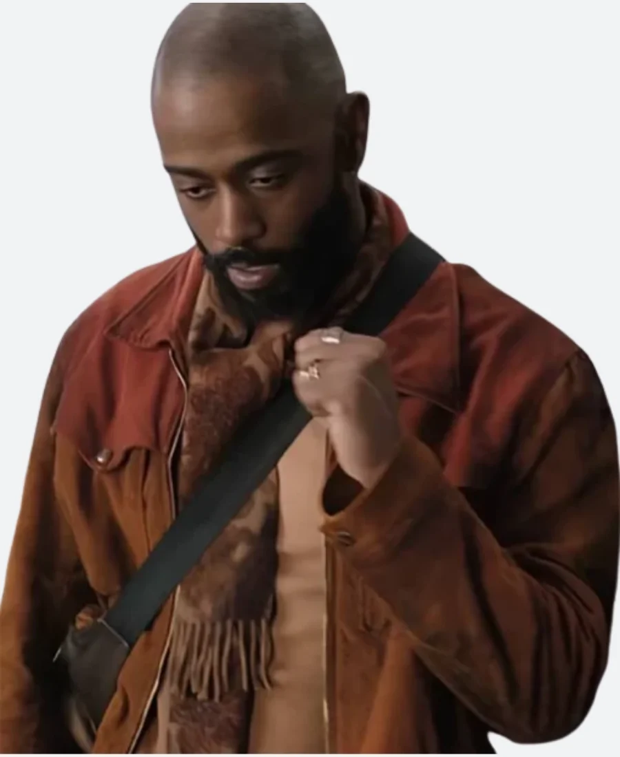 Play Dirty 2025 Alan Grofield Suede Leather Jacket Zoom Image