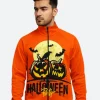 Pumpkin Halloween Party Bomber Jacket