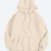 Pumpkin Halloween Season Hoodie Beige Front Image