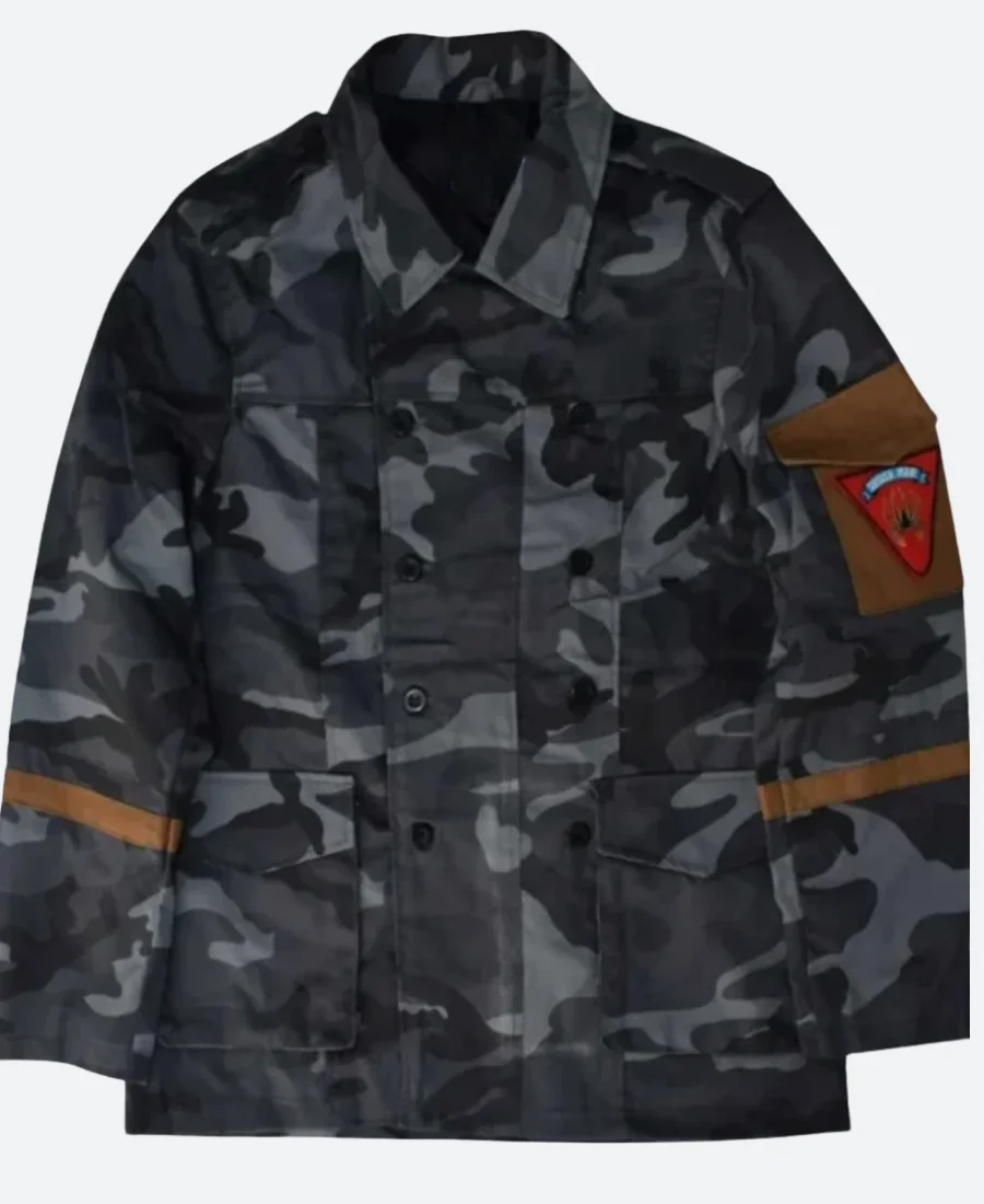 Resident Evil 6 Jake Muller Camouflage Jacket Front Image