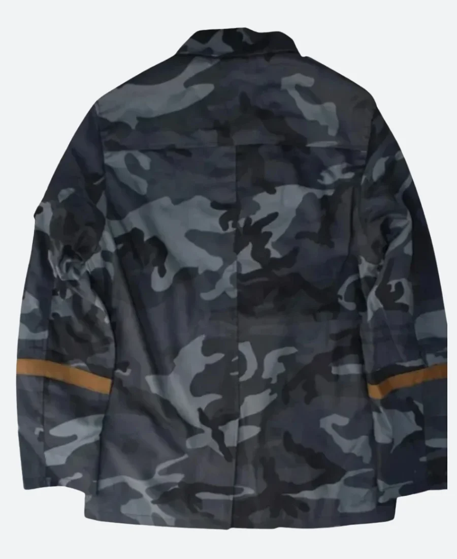 Resident Evil 6 Jake Muller Camouflage Jacket back Image