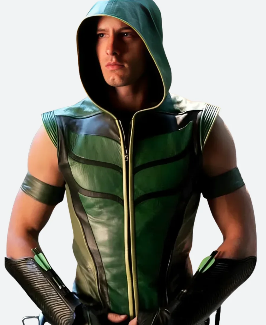 Smallville Oliver Queen Leather Vest Full Image