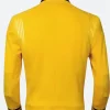 Star Trek Discovery Captain Christopher Pike Leather Jacket Back Image