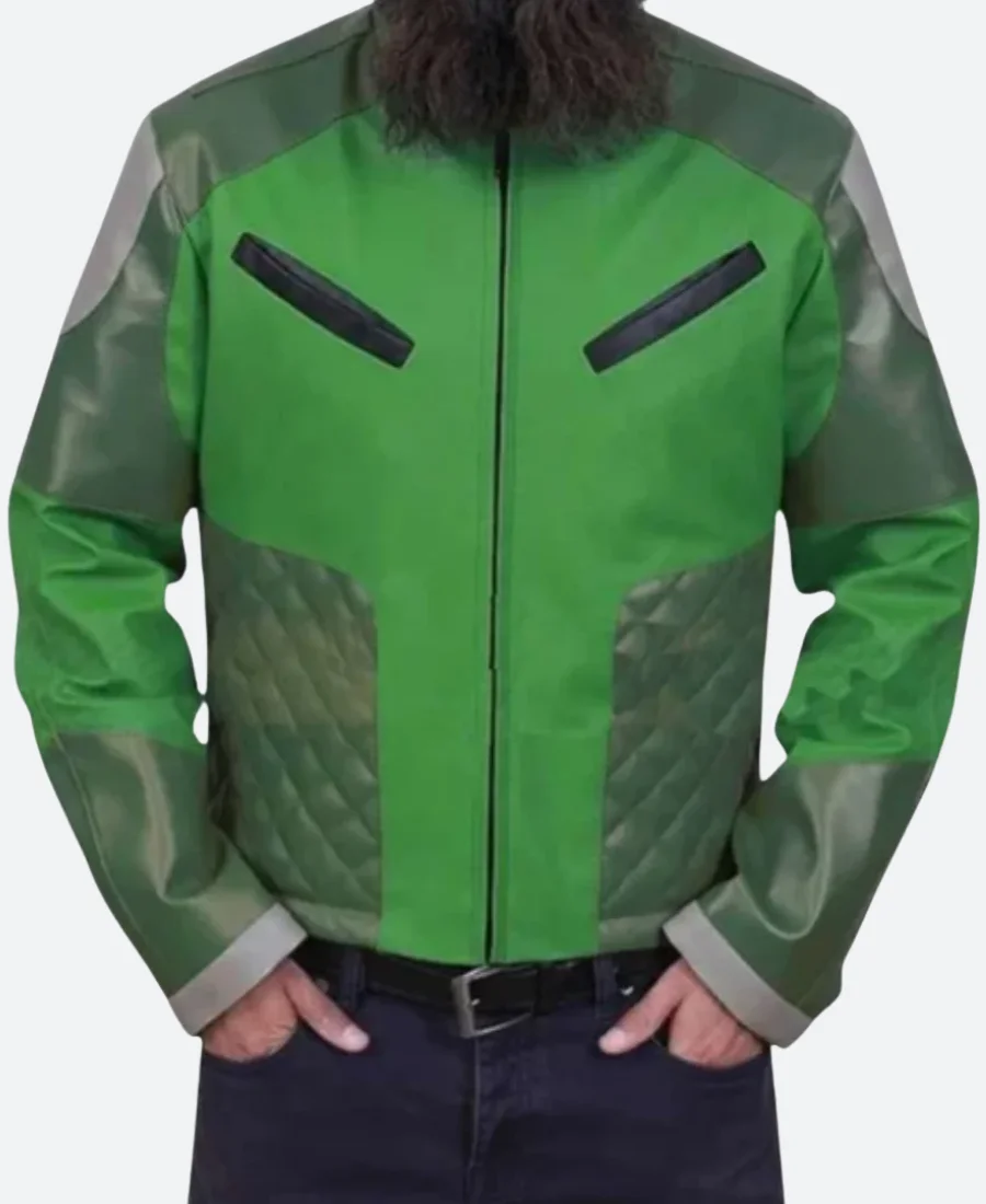 Star Wars Resistance Kazuda Xiono Leather Jacket Front Image