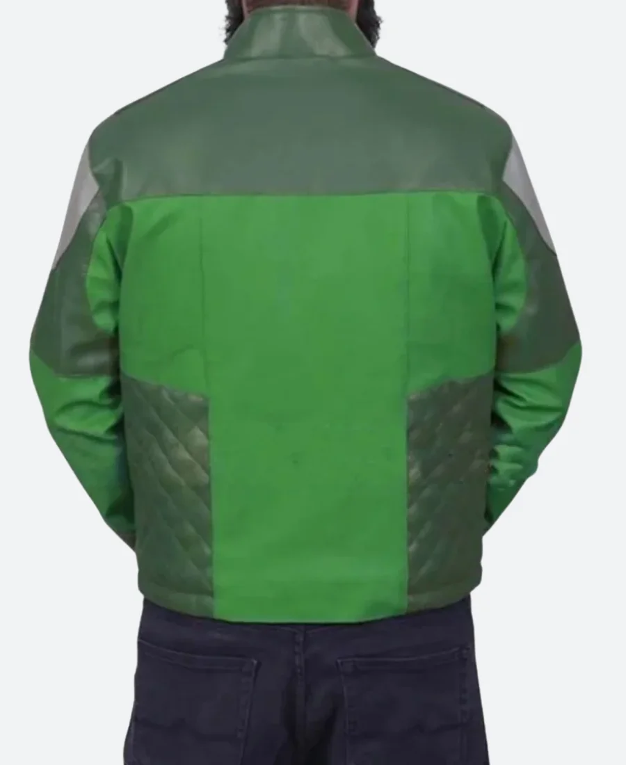 Star Wars Resistance Kazuda Xiono Leather Jacket back Image