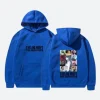 Taylor Swift Wood Lyrics Hoodie Blue Image