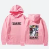 Taylor Swift Wood Lyrics Hoodie Pink Image