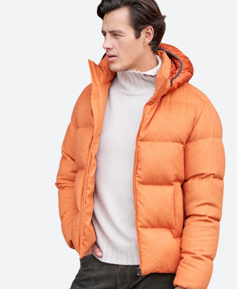 The Christmas Classic Elizabeth Bird Puffer Jacket Side Image