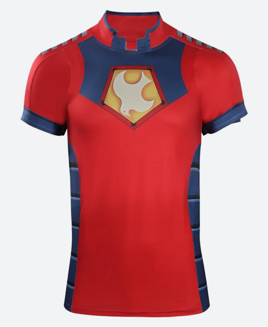 The Suicide Squad Peacemaker Leather Jacket Front Image