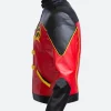Tim Drake Robin Leather Jacket Arm Images
